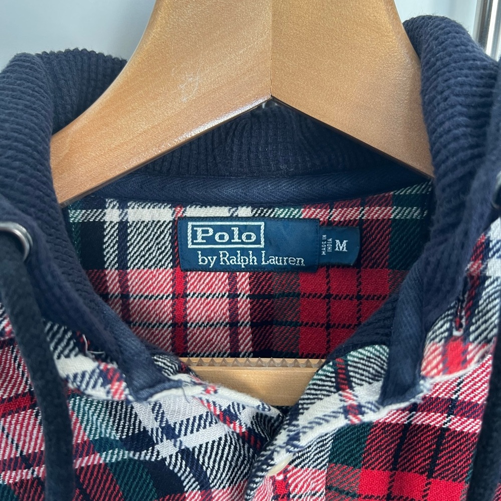 Ralph Lauren Polo Shirt Hoodie - Size M - Picture 4 of 4